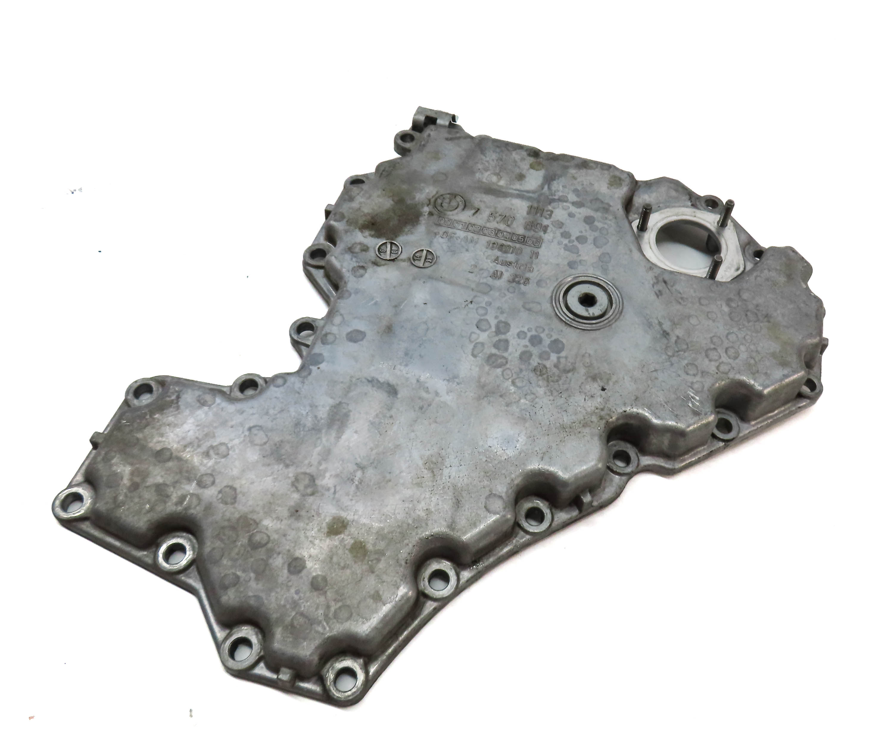 09-19 BMW 550i 550iGT 650i 750i (F01 F07 F10 F12) RWD - 4.4L N63 LOWER OIL PAN — exact item pictured